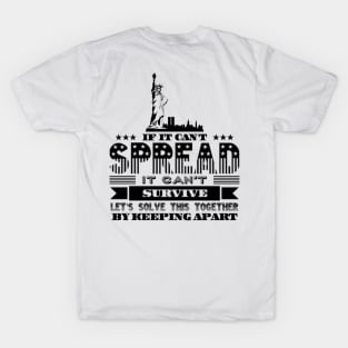 Social Distancing Gear - New York T-Shirt